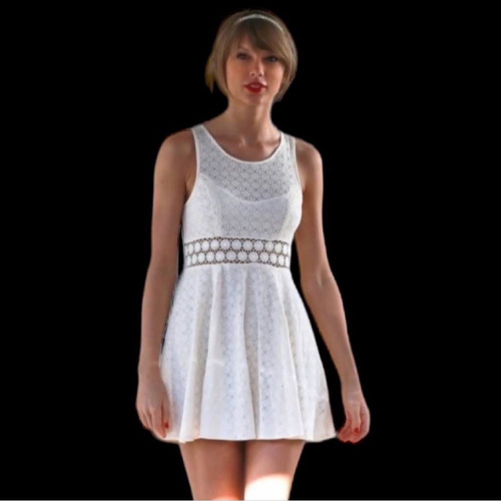 Free People Cream Dress